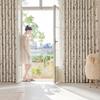 Blackout Lace Curtains with Warm Girly Digital Prints for Living Room and Bedroom