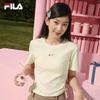Women's Slim Fit Knit Short Sleeve T-Shirt