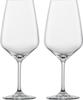 ZWIESEL GLAS Break-Resistant Wine Glasses, Tulip Design, for Red Wine (Bordeaux), Pair of 2, Machine-Made (m123607)