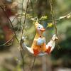 Pendant Rabbit Swing Miniature Figures Waterproof Duck Table Decoration Doll  Flower Garden