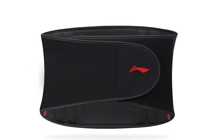 Li Ning Back Support Braces Polyester, Styrene Butadiene Rubber, Polyamide PP Sports & Fitness Adults Protective LDET204-1 M