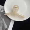 13cm Large Size Jelly Hair Claw Clip Korean Vintage Fashion Hair Claw Elegant Transparent Shark Clip Women Girl Hair Accessory
