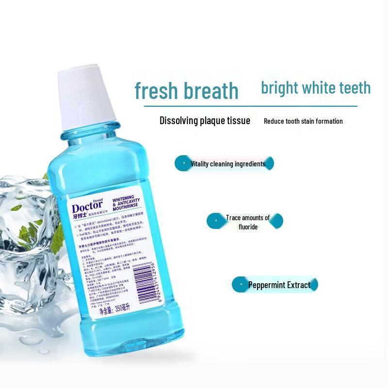Dr. Tooth Fresh Mint Whitening & Cavity Repair Mouthwash