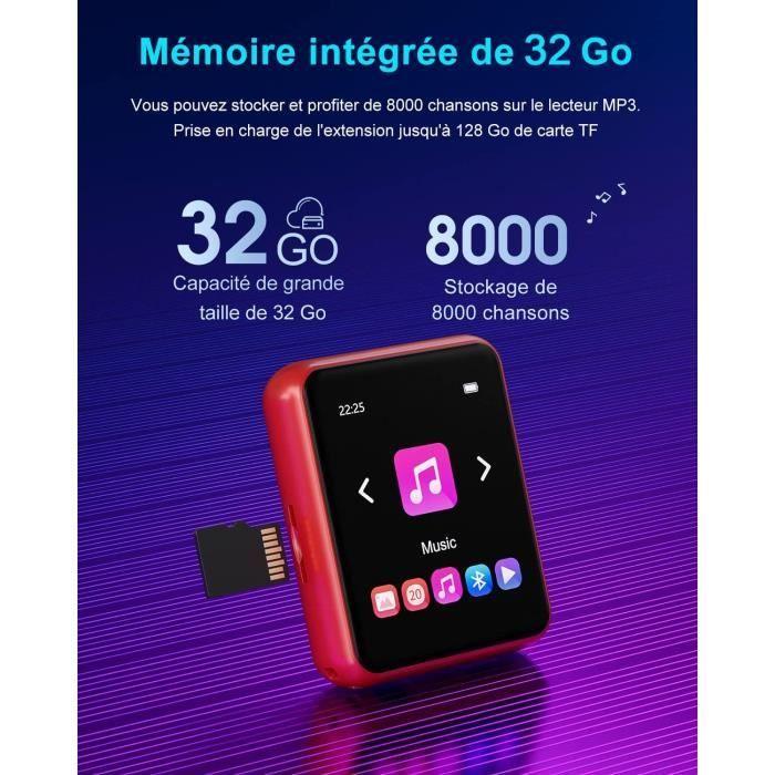 Lecteur MP3 Bluetooth 32 Go avec Haut-Parleur - joliker