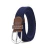 Jeans Belt Women'S No Perforated Canvas Belt Women'S Braided Elastic Elastic Student Decorative Belt