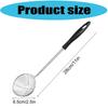 Stainless Steel Slotted Spoon for Cooking and Frying Rustproof Kitchen Skimmer Large Colander Vegetable Broth Tool