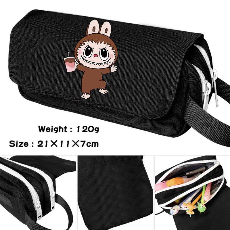 

Cartoon Cute printed Canvas Pencil Case Light Weight Supplies Stationery School Pencil Bag for Student Boy Girl Kid Gift