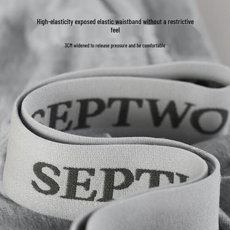 Seven Wolves Men's 7A Antibacterial Cotton Boxer Briefs (4-Pack)