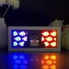 NARUTO 3D Light Box Anime Peripherals Two Tone Night Lamp Cartoon Table Decoration Funny Gifts Party Supplies Bedroom Ornaments