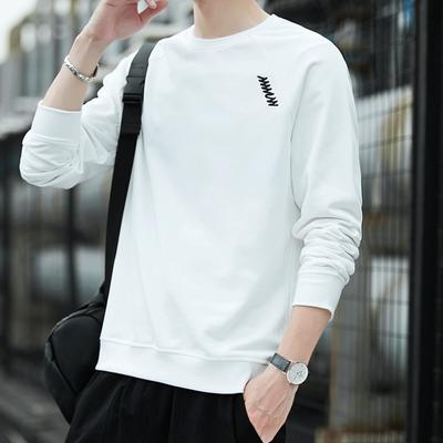 Men's Clothing England Spring Autumn Round Neck Pullover Lantern Long Sleeve Preppy Style Casual Sports Hoodies Classic Tops