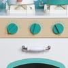 Cuisine Enfant en Bois - GINGER HOME - Vintage - Lumières et Sons - Accessoires Inclus