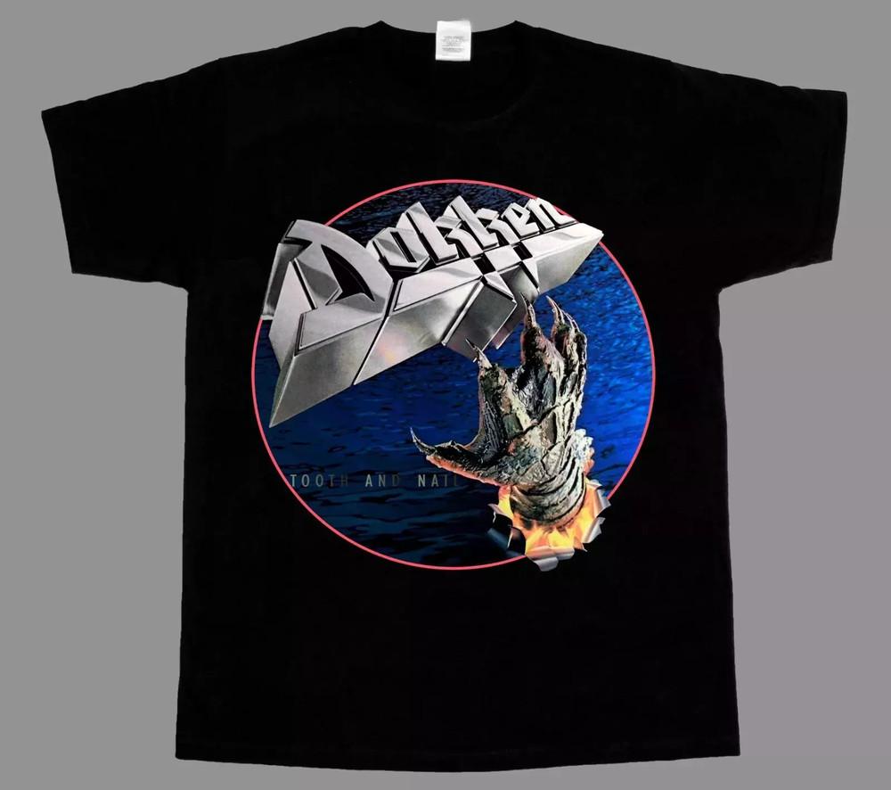 Rare Dokken Band Short Sleeve T Shirt Full Size S-5XL Unisex T-Shirt XXXL