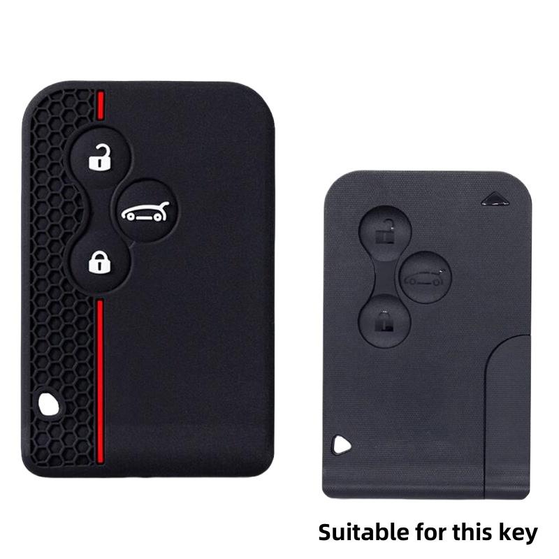 

Silicone Keychain Car Keys Accessories Key Case Cover For Renault Megane Clio Megane 2 Scenic Stage Koleos Logan Region Card