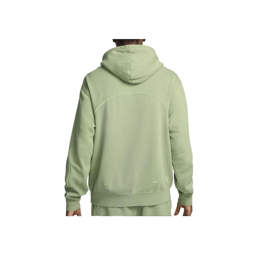 Nike x NOCTA NRG Fleece CS Hoodie (Asia Sizing) Oil Green/Light Liquid Lime Unisex Streetwear FN7660-386