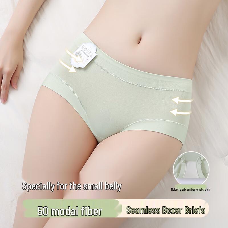 Odifen Women's Modal 7A Antibacterial Boy Short Briefs