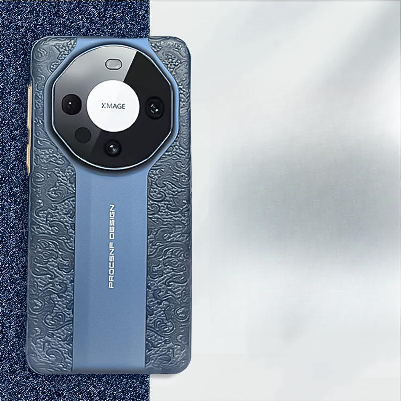 Huawei Mate70pro Instantly Transformed Into Porsche Mobile Phone Case Suitable for P60 Dragon Pattern Magic7 Drop Protection Case