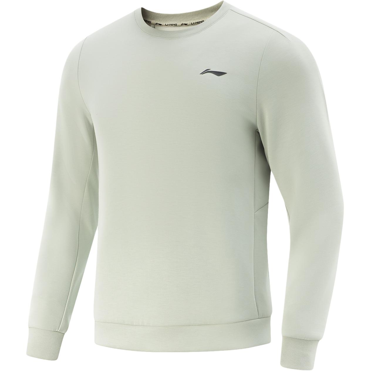 

Li-Ning Quick-Dry Cool Sweat Absorbing Comfortable Crew Neck Casual Sweatshirt Men sweatshirt AWDV501-7 S
