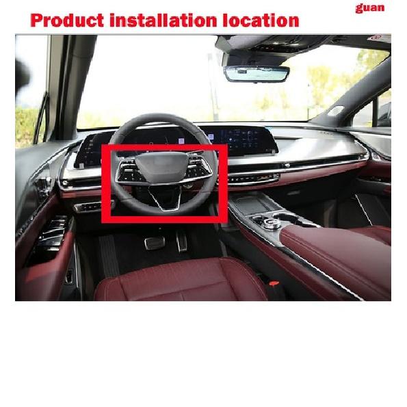 Car Steering Wheel Decorative Strip For Cadillac XT5 2025-2026