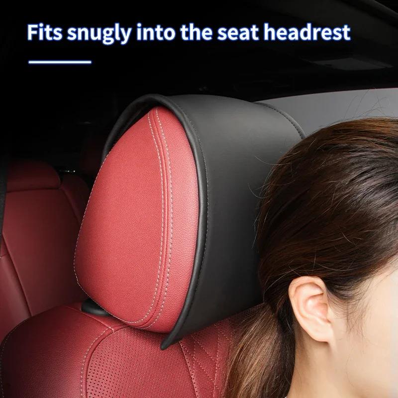 Nový potah opěrky hlavy autosedačky Ochrana proti špinění Polštářek na krk Příslušenství Pro BMW E46 E90 E60 F10 E39 F30 E30 G30 E53 F31 G2