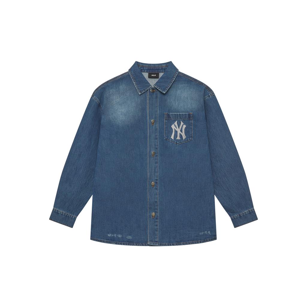 New MLB New York Yankees Shirt Unisex Blue 3ADRB0351-50INS