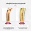 Acoustic & Electric Guitar Strings: DDLO Folk, EZ Brass, EJ Phosphor Bronze, EXL Electric.