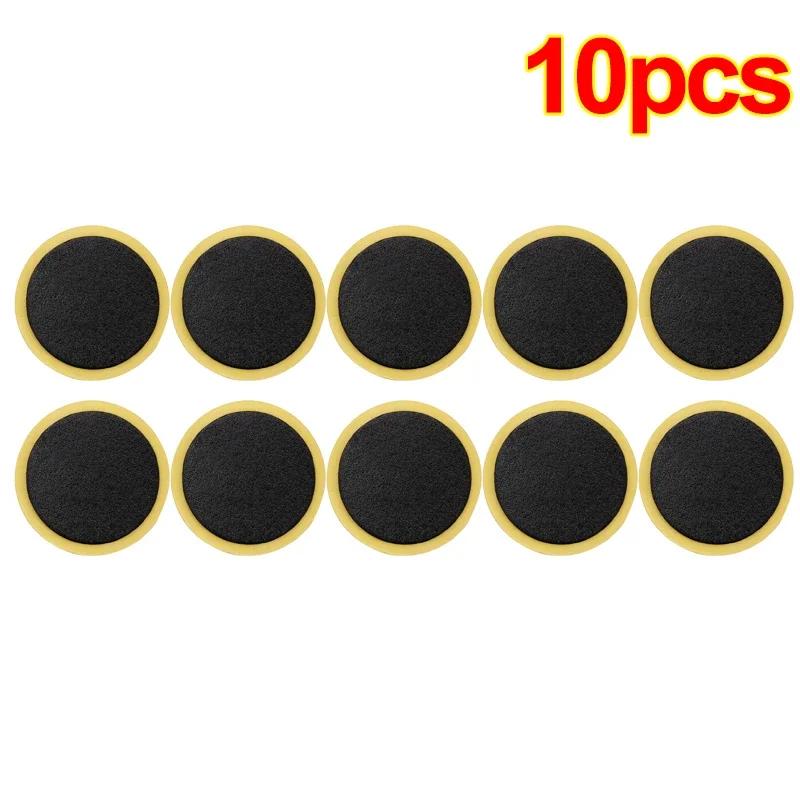 

30-10Pcs Tire Repair Patches Car Motorcycle Bike Tire Repair Tools Glue-free Protection Adhesive Quick Drying Bicycle Tyre Patch