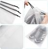 Waterproof Transparent Drawstring Shoe Bag for Travel