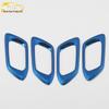 18 GS4 Interior Door Handle Decorative Frame & Armrest Bright Ring Patch Accessories