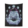 Space Skateboarding Astronaut Tapestry  Unique Cosmic Design Perfect for Bedroom Decor Large Wall Hanging Artwork