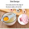 Egg Separators for Yolk Egg White and Yolk Filter Divider Tool Kitchen Baking Gadget Kitchen Tool for Baking Cake Kitchen Items
