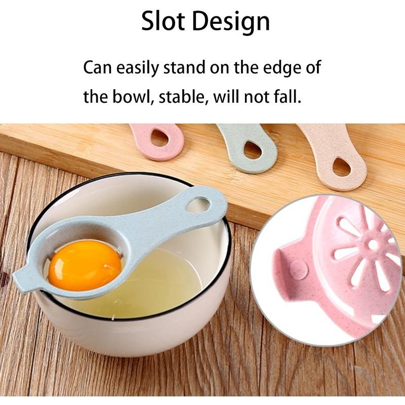 Egg Separators for Yolk Egg White and Yolk Filter Divider Tool Kitchen Baking Gadget Kitchen Tool for Baking Cake Kitchen Items