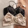 Lace Back Minimizing Camisole Bra - Wireless, Supportive Lingerie for Women
