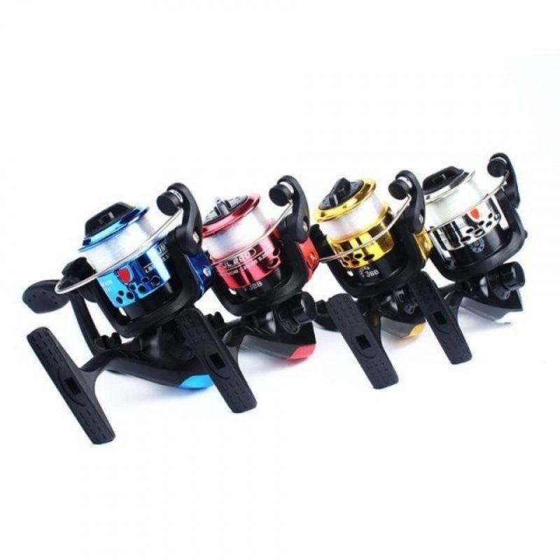 200 Type Compact Spinning Reel with Rocker Arm & Bearing - Ideal for Sea Fishing