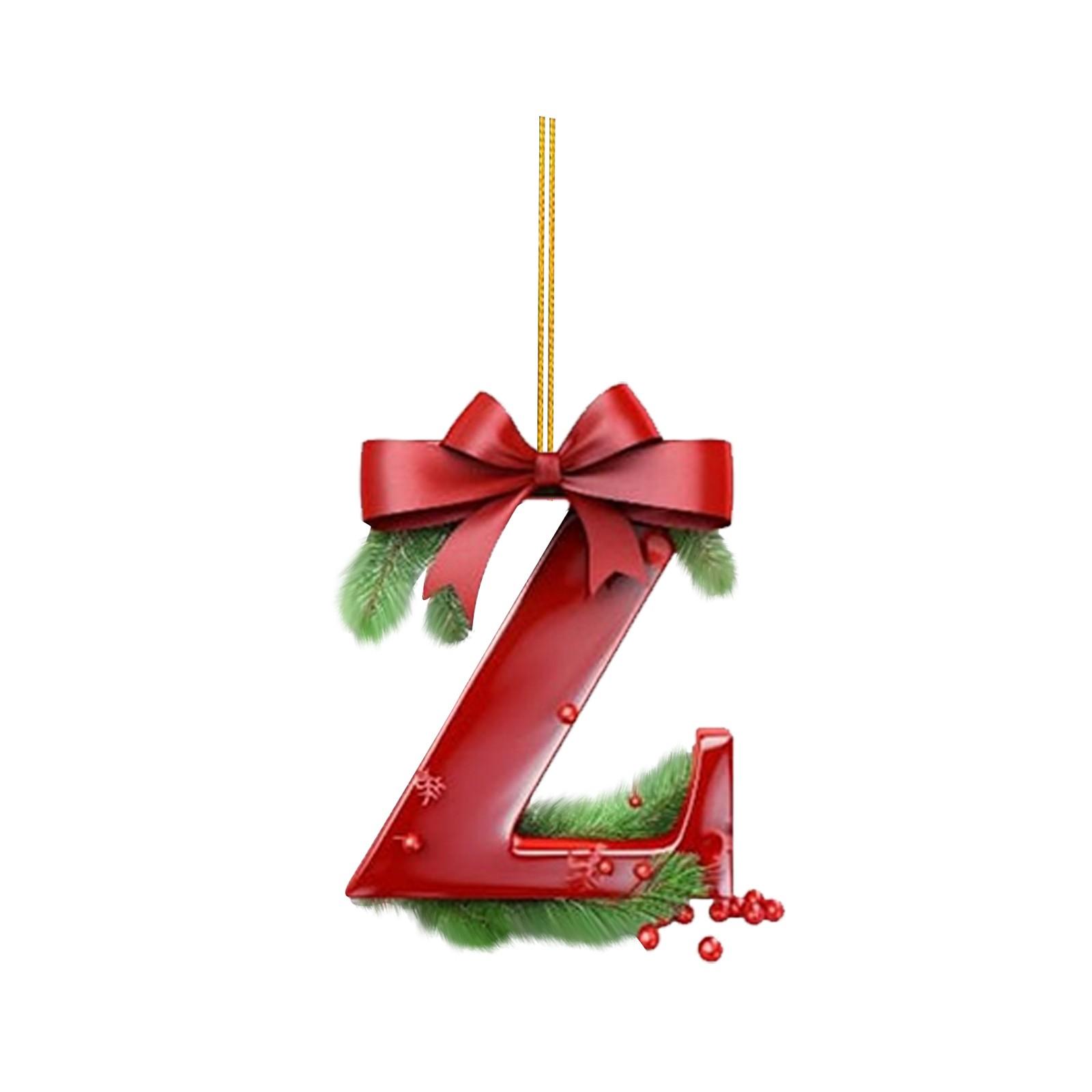 

26 букв,Рождество,Украшения,Акрил,1 One Size