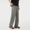 Smoke Gray Straight Jeans Lyocell Tencel Summer New Trendy Brand Loose Trousers American Commuter Casual Trousers