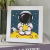 Framed 2023 Astronaut Diamond Painting Kit: Children's DIY Crystal Stickers