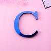 Wall Sticker Letter DIY Design Colorfast Acrylic Effect Mirror Wall Decor for Living
