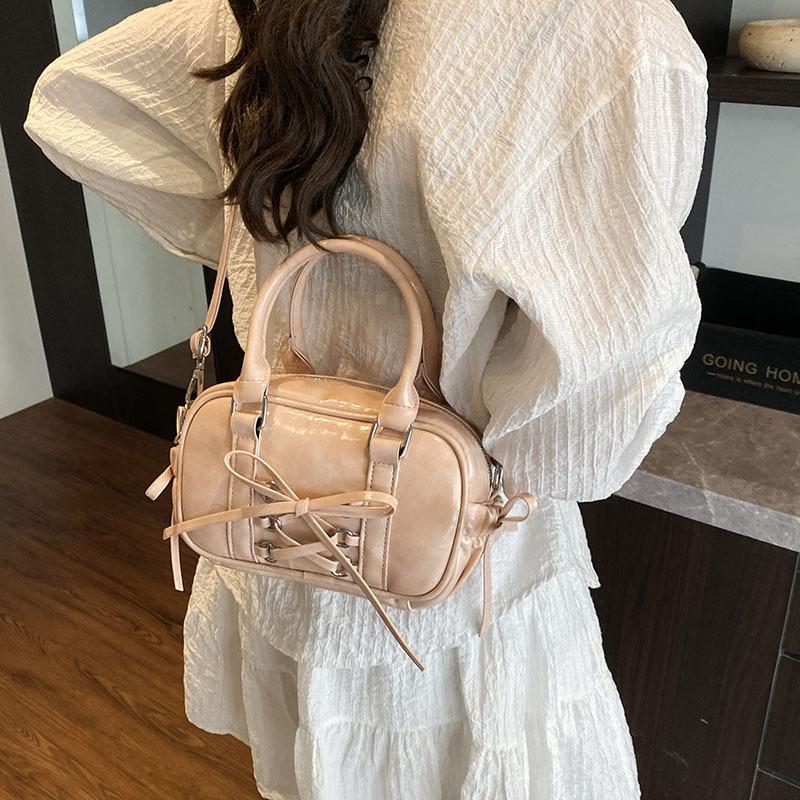 Bow Shoulder Bag Women's New Handbag Commuter Messenger Bag