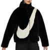 Nike Women'ss Oversized Swoosh Logo Jacket Black DO3792-010