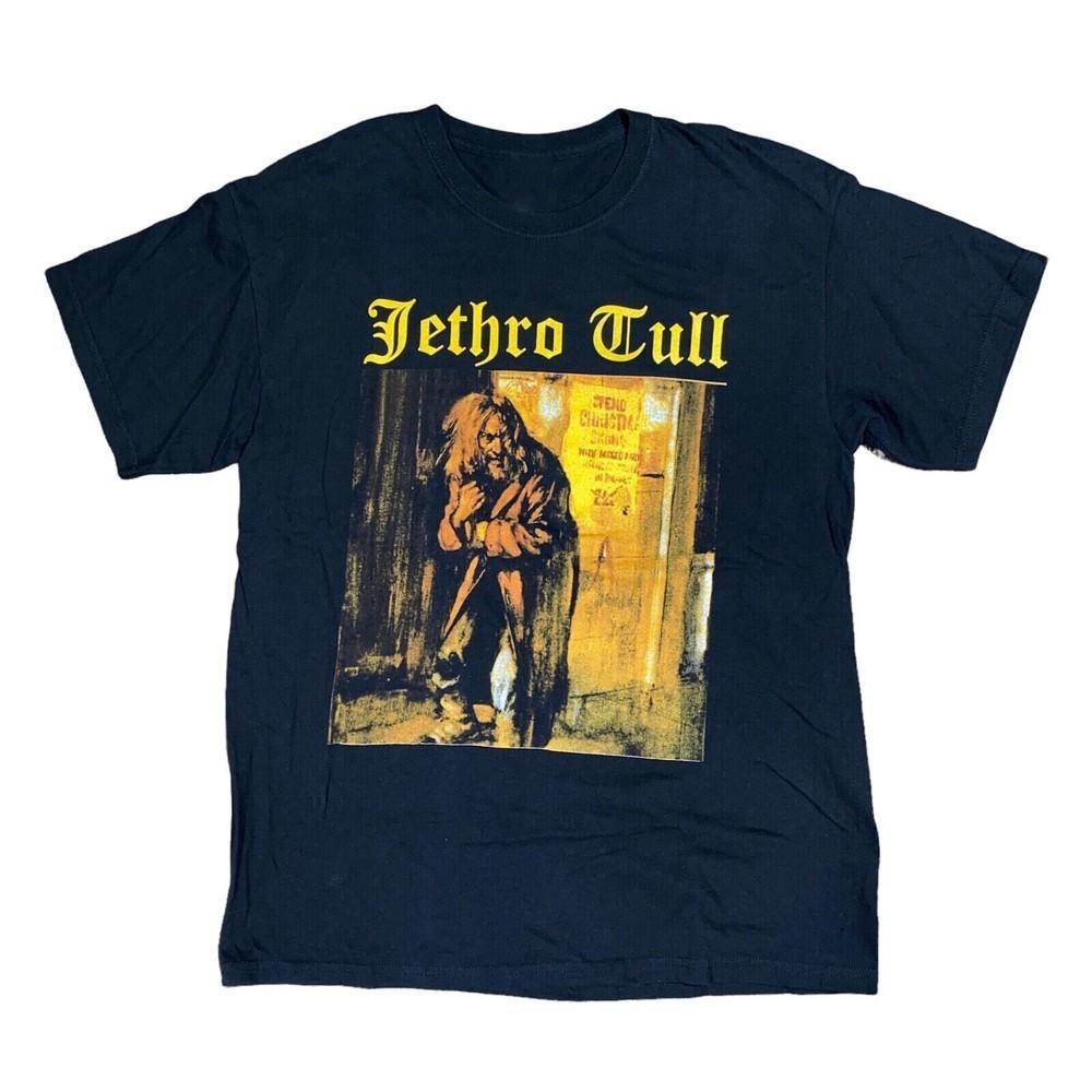 

Jethro Tull Band Aqualung Shirt Black Short Sleeve Unisex S5XL Unisex T-Shirt XXL