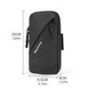 Elastic Adjustable Arm Phone Bag Mesh Breathable Sports Arm Bag Running Phone Bag  Sports