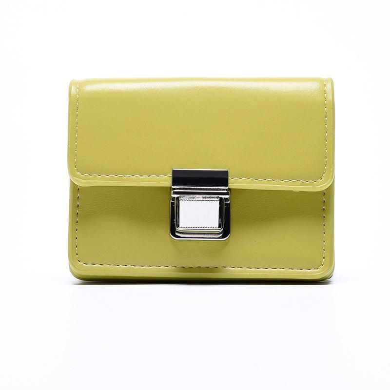 

Новый женский кошелек кошелек для девочек короткий однотонный простой инс студенческая сумка для карточек женский кошелек