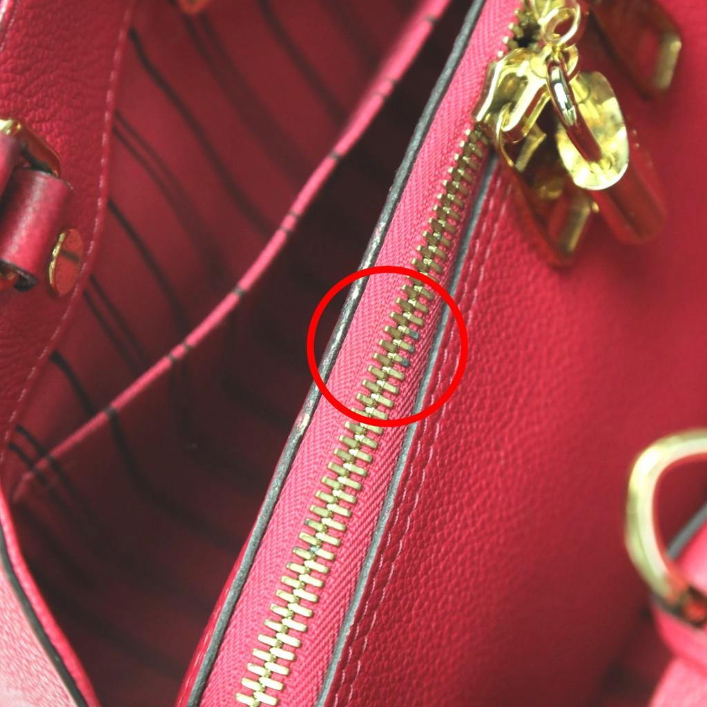 LOUIS VUITTON Ann Platt Montaigne BB Handbag Monogram Empreinte pink Women  Used