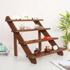 A Versatile Antique Wooden Display Stand: Suitable for Jewelry, Desserts, Etc. - Suitable for Home and Shop Use