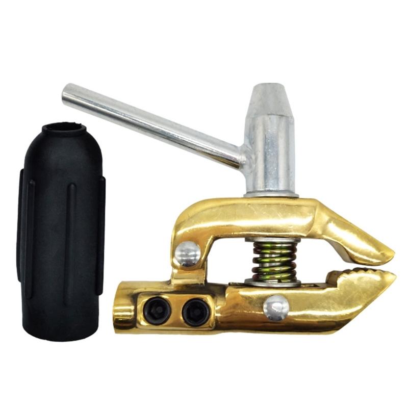 Professional Welding Ground Clamp High Conductivity Coppers Welding Equipment Clamp For Stable Electrical Connection