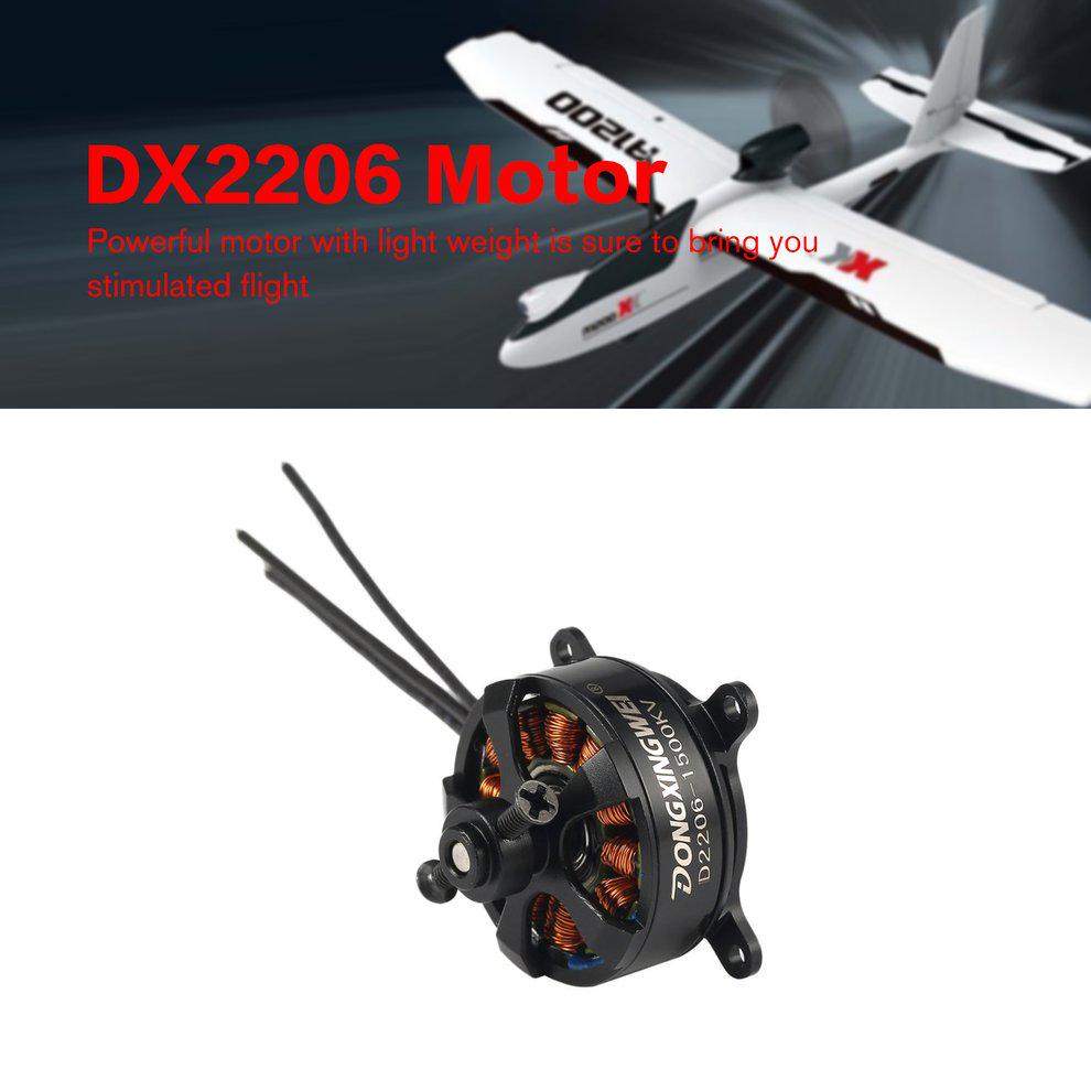Buy DXW D2206 1500KV 2-3S Brushless Motor For RC Fixed Wing Airplane ...