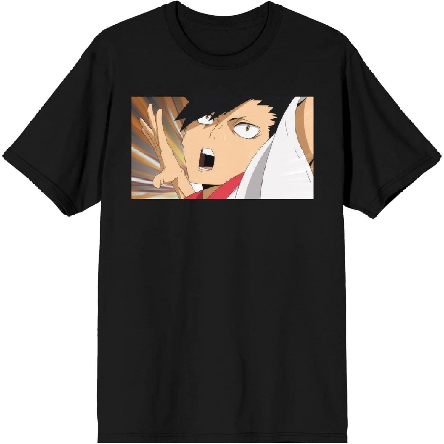 Haikyu Season 1 Tetsuro Kuroo Men s Black Graphic Tee S