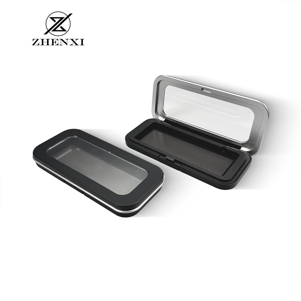 Sofort verfügbar MUF Magnetische Make-up Aufbewahrungsbox: Größe M, Austauschbarer Lidschatten-Highlighter, Tragbar & Leer mit Saugernadel-Box.