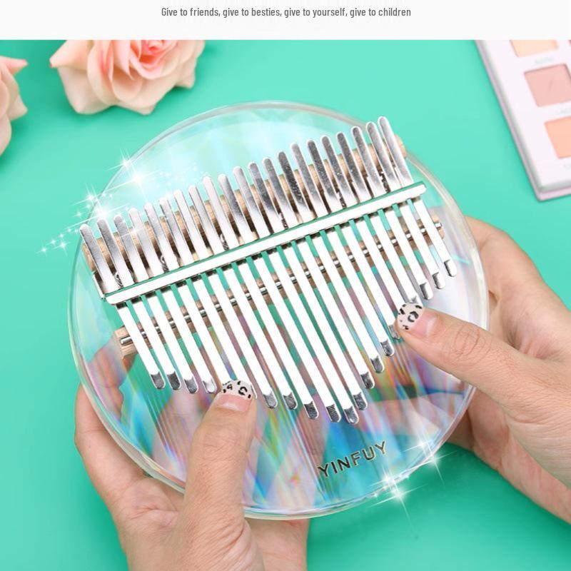 Portable 8-Note Mini Kalimba Thumb Piano for Beginners