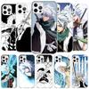 Bleach Hitsugaya Toushirou Cover Phone Case For iPhone 16 17 Air 15 14 Pro Max 16E Phone Case 13 Mini 12 11 7 SE 8 Print Pattern